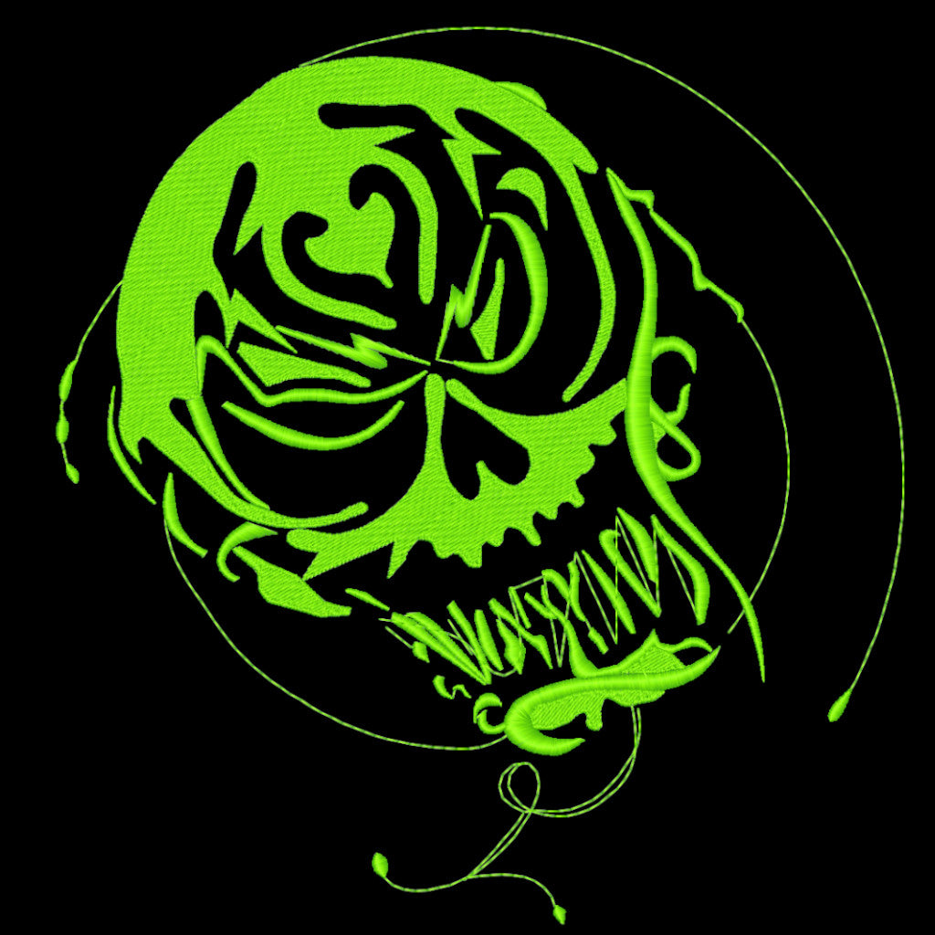 Green Skull Hoodie