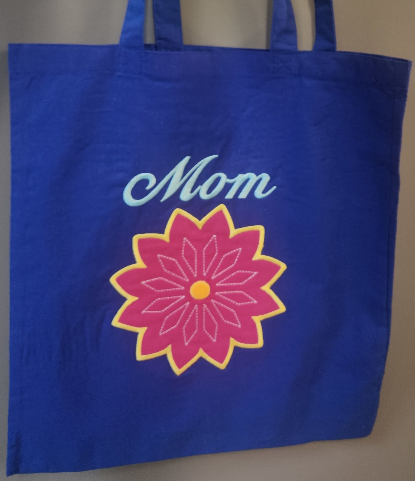 Tote Bag: Mom Flower