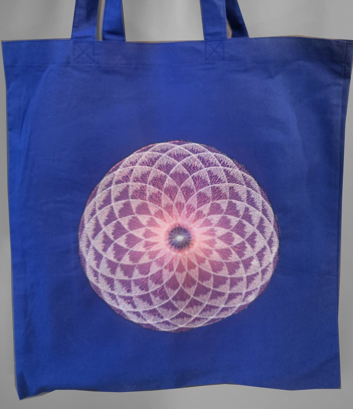 Tote Bag: Pink Swirled Mandala