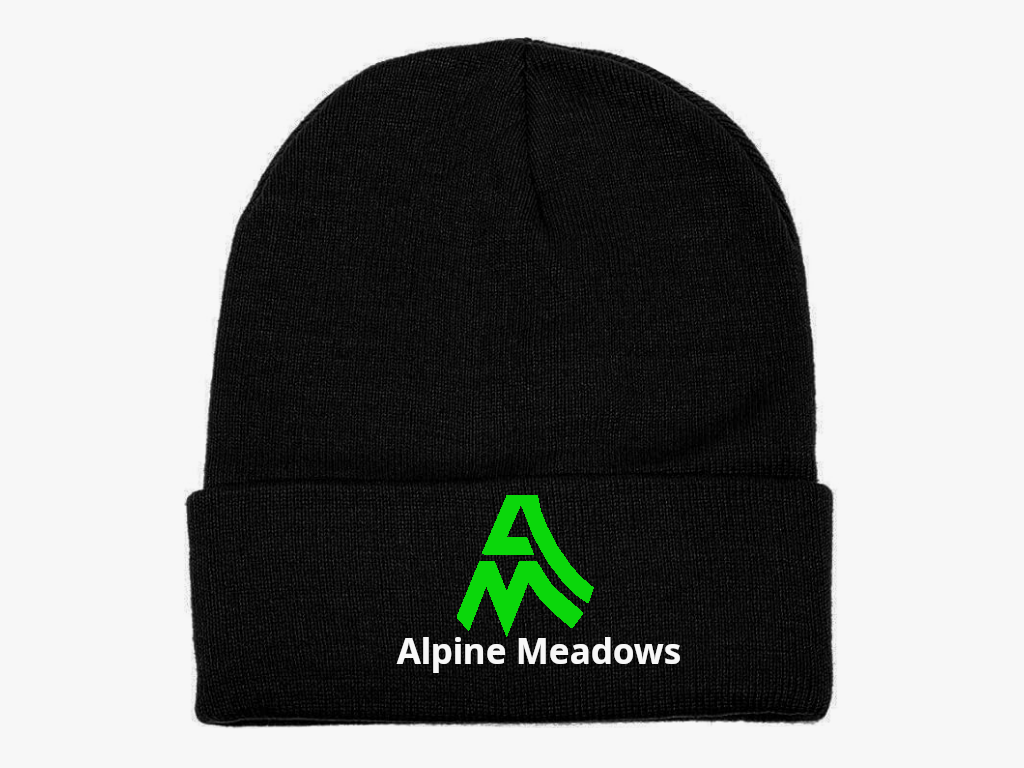 Alpine Meadows Beanie (Black)