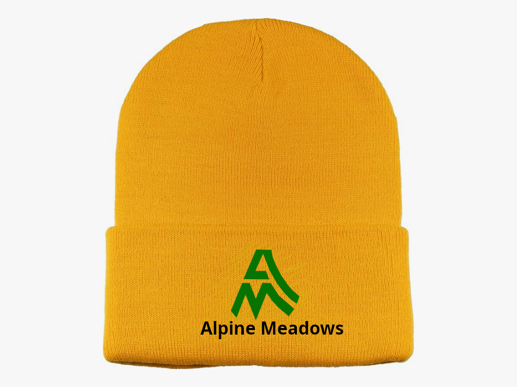 Alpine Meadows Beanie (Yellow/Gold)