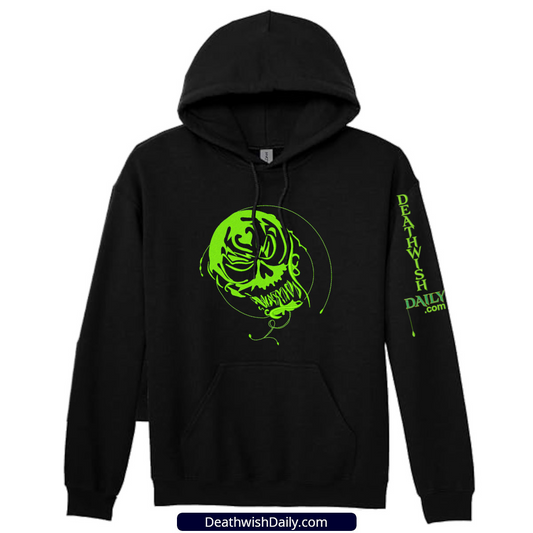 Green Skull Hoodie