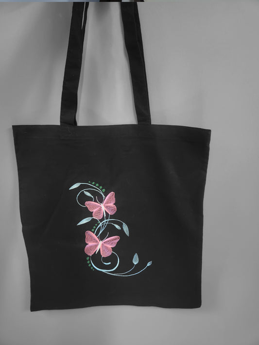 Tote Bag: Dual Butterflies
