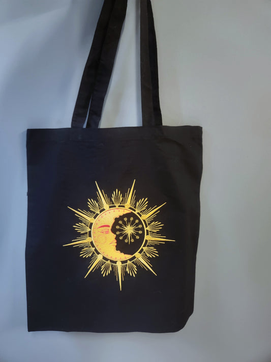 Tote Bag: Golden Moon